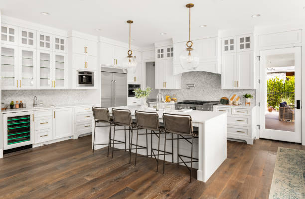 Tile pattern layout planning for backsplash in Stevenson